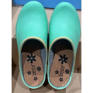 Sanita NEW size 36 (US 5) Swedish waterproof clogs/ mules - raining cats and clo